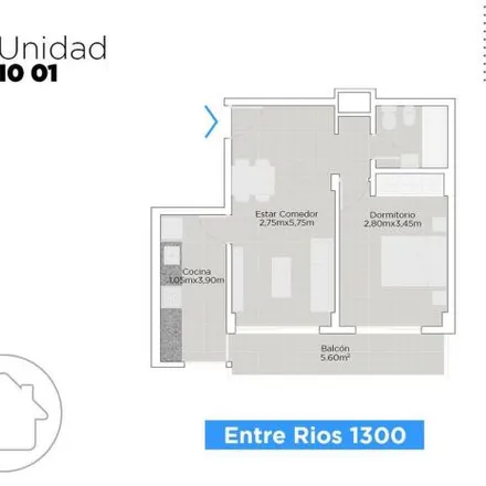 Image 1 - Entre Ríos 1339, Martin, Rosario, Argentina - Apartment for sale