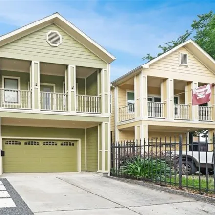 Rent this 3 bed house on 2829 Arlington Street in Houston, TX 77008