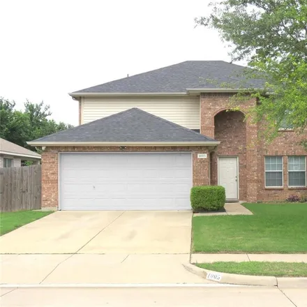 Rent this 4 bed house on 1005 Maidenhair Lane in Crowley, TX 76036
