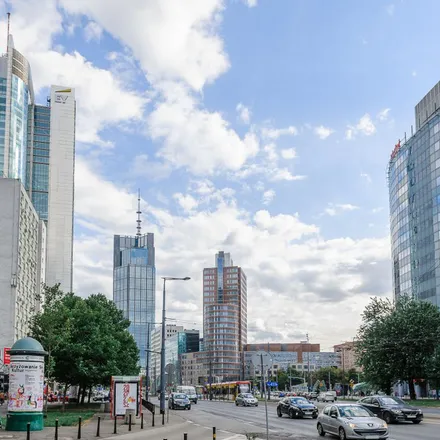 Rent this 1 bed apartment on Twarda 14 in 00-114 Warsaw, Poland