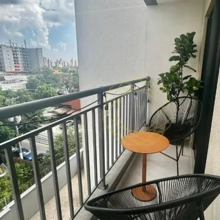 Buy this 1 bed apartment on Avenida dos Carinás 455 in Indianópolis, São Paulo - SP