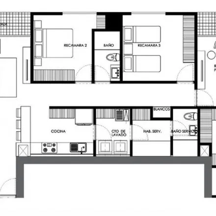 Buy this 3 bed apartment on Avenida Alfonso Reyes in 66196 Santa Catarina, NLE