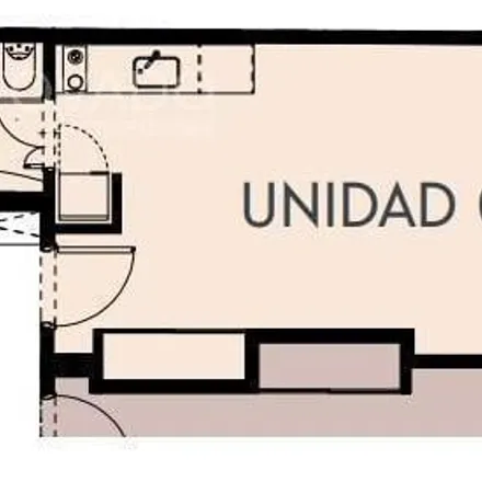 Buy this studio apartment on Avenida Luis María Campos 1367 in Palermo, C1426 DQG Buenos Aires