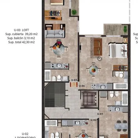 Buy this 1 bed apartment on Avenida Ovidio Lagos 684 in Alberto Olmedo, Rosario