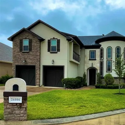 Rent this 4 bed house on 26000 Carolina Cherry Court in Harris County, TX 77389