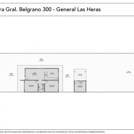 Buy this 2 bed house on General Belgrano in Partido de General Las Heras, 1741 General Hornos