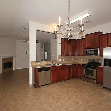 Rent this 3 bed apartment on 26313 Hartwill Drive in Fort Bend County, TX 77494
