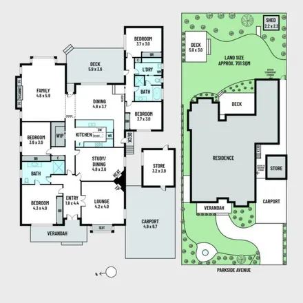 Image 1 - Parkside Avenue, Box Hill South VIC 3128, Australia - Apartment for rent