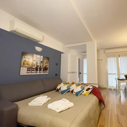 Rent this studio apartment on Via Giuseppe Candiani 101 in 20158 Milan MI, Italy