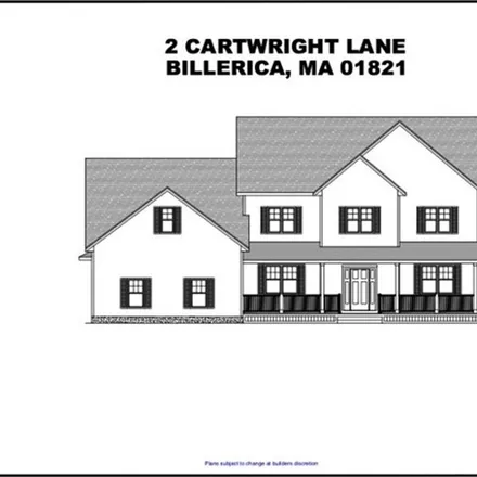Buy this 4 bed house on 3 Cartwright Lane in Billerica, MA 01821