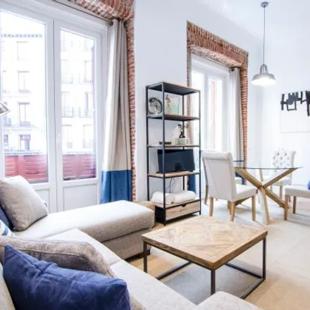 Rent this 2 bed apartment on Madrid in La Tintorería, Calle de Barcelona