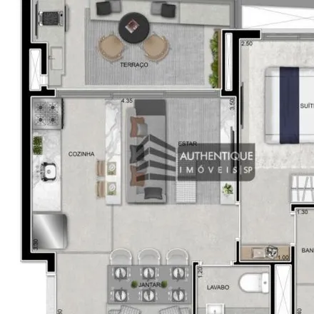 Buy this 1 bed apartment on Rua Luis Góis 1143 in Mirandópolis, São Paulo - SP