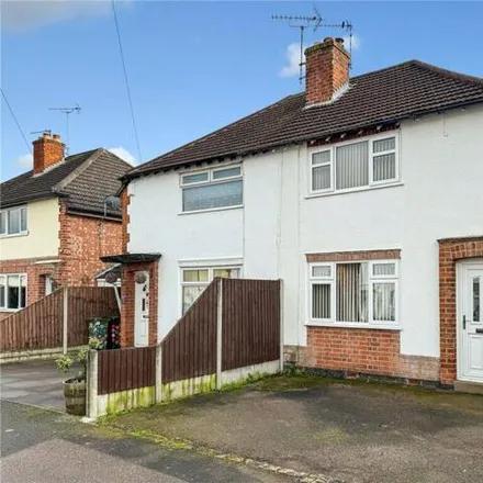 Buy this 2 bed duplex on Kingston Avenue in Wigston, LE18 1HQ