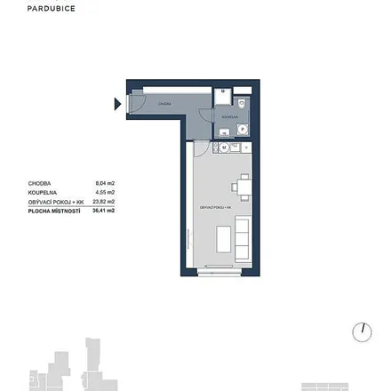 Image 7 - Smilova 2936, 530 02 Pardubice, Czechia - Apartment for rent