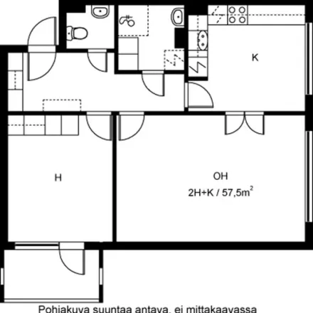 Rent this 2 bed apartment on Kirsikka in Asemankulma 2, 02400 Kirkkonummi