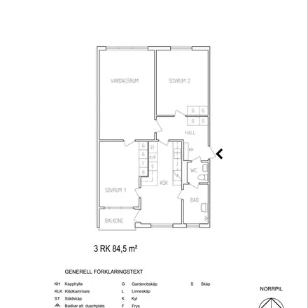 Rent this 3 bed apartment on Rågångsvägen 41 in 802 62 Gävle, Sweden