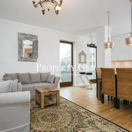 Rent this 3 bed apartment on Warszawa Powiśle in Leona Kruczkowskiego 3b, 00-381 Warsaw