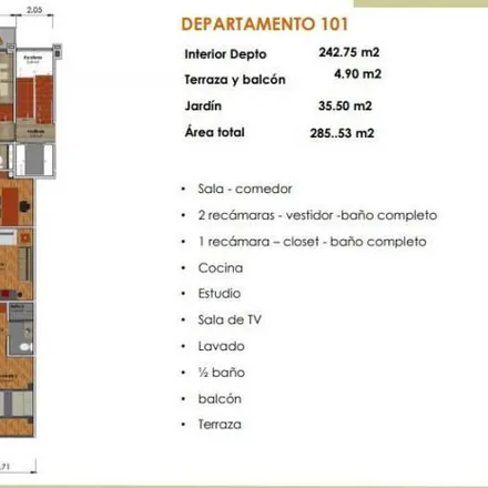 Buy this 3 bed apartment on Calzada de las Águilas in Álvaro Obregón, 01710 Santa Fe