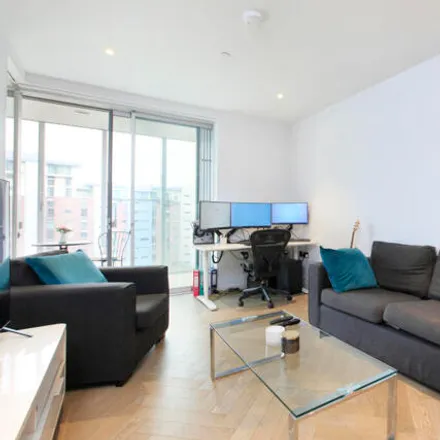 Rent this 1 bed room on Pearce House in 8 Circus Road West, Nine Elms