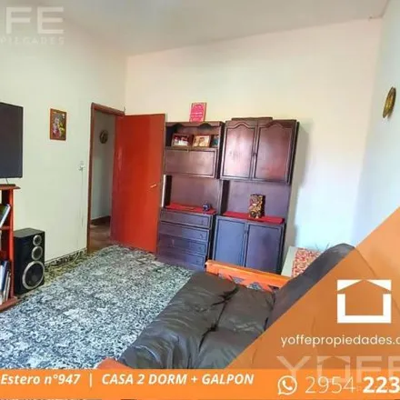 Rent this 2 bed house on Santiago del Estero 947 in Villa Thomas Mason, 6300 Santa Rosa