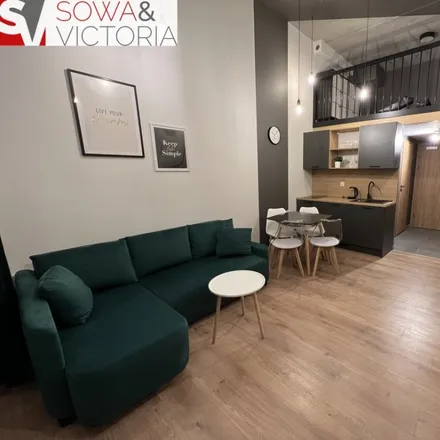 Rent this 1 bed apartment on unnamed road in 50-124 Wrocław, Poland