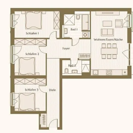 Buy this 3 bed apartment on Ellen-Key-Oberschule in Rüdersdorfer Straße, 10243 Berlin
