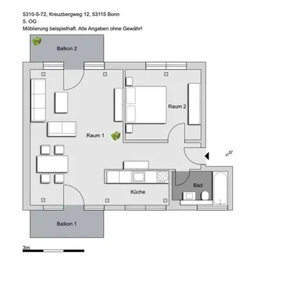 Image 8 - Kreuzbergweg 12, 53115 Bonn, Germany - Apartment for rent