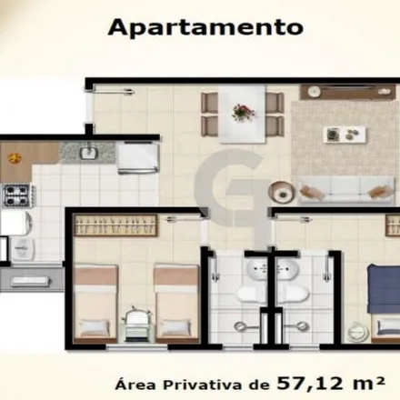 Buy this 2 bed apartment on Rua Vicente Celestino in Marechal Rondom, Salvador - BA