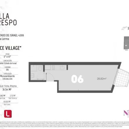 Buy this studio apartment on Avenida Estado de Israel 4396 in Almagro, C1188 AAU Buenos Aires