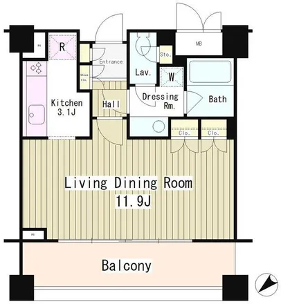 Image 2 - unnamed road, Akasaka 4-chome, Minato, 107-8380, Japan - Apartment for rent
