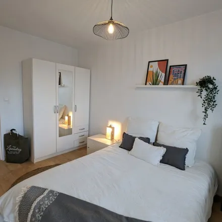 Rent this 1 bed apartment on 7C Avenue de la Porte des Lilas in 75019 Paris, France