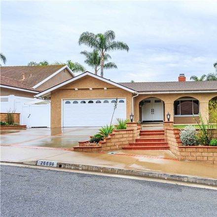 Rent this 4 bed house on 26696 Alicante Drive in Mission Viejo, CA 92691