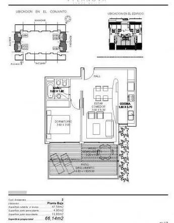 Buy this 1 bed apartment on Tacuarí 606 in Partido de La Matanza, B1704 FLD Ramos Mejía