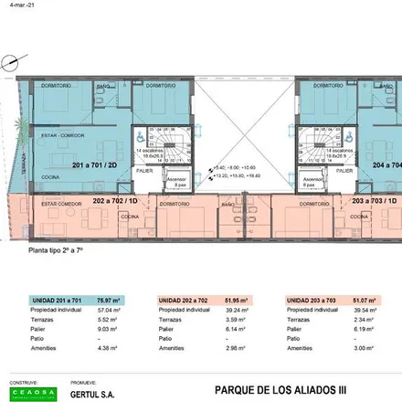Buy this 3 bed apartment on Avenida Doctor Lorenzo Merola in 11601 Montevideo, Uruguay