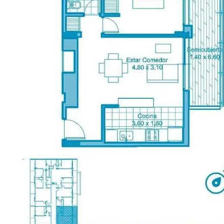 Buy this 1 bed apartment on Vita Residenza in Mayor Pedro Castelli, Partido de Morón