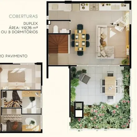 Buy this 3 bed apartment on Rua Mato Grosso 926 in Água Verde, Curitiba - PR