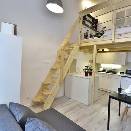 Rent this 1 bed apartment on Stefana Jaracza 65 in 90-251 Łódź, Poland