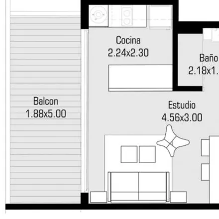 Buy this 1 bed apartment on Olazábal 1456 in Belgrano, C1428 AID Buenos Aires