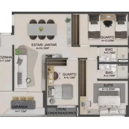 Buy this 3 bed apartment on Rua Antônio Conde Dias in Jardins, Aracaju - SE