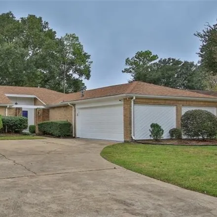 Rent this 3 bed house on 6139 Elkwood Forest Drive in Harris County, TX 77088