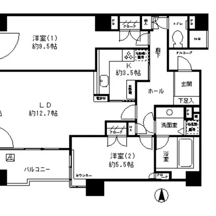 Image 2 - Aioi-bashi Bridge, Tsukuda, Chuo, 104-0051, Japan - Apartment for rent