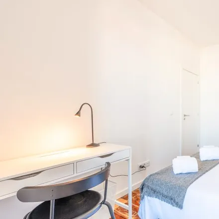 Rent this 3 bed room on Typical Mouraria in Rua Marquês de Ponte de Lima, 1100-335 Lisbon