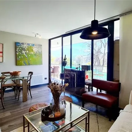 Rent this 3 bed apartment on Autopista Costanera Norte in 771 0171 Lo Barnechea, Chile
