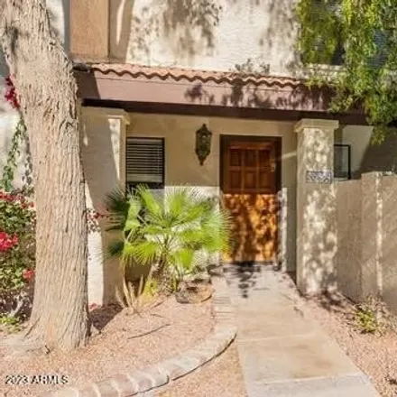 Buy this 2 bed townhouse on 4924 East Siesta Drive in Phoenix, AZ 85044