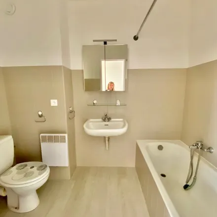 Rent this 1 bed apartment on 16 a Avenue de la Pinède in 06110 Le Cannet, France