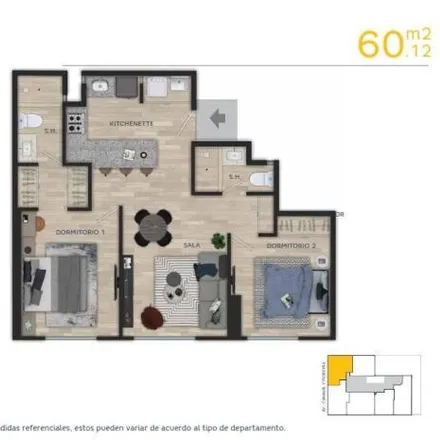 Buy this 2 bed apartment on Avenida Enrique Canaval y Moreyra 380 in San Isidro, Lima Metropolitan Area 15000