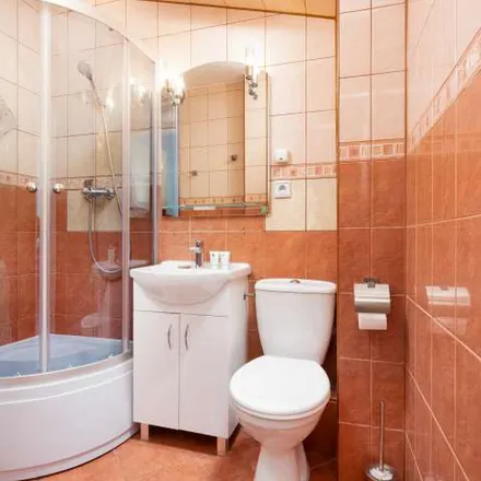 Rent this 1 bed apartment on Apostolat Maryjny in Radna 14, 00-341 Warsaw