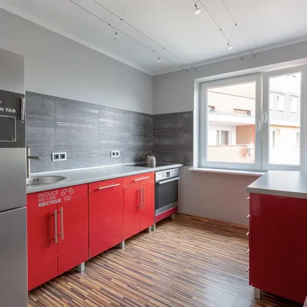 Rent this 3 bed apartment on Bolesławiecka 15 in 53-614 Wrocław, Poland