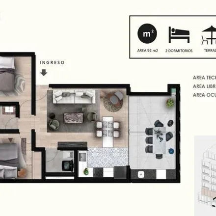 Buy this 2 bed apartment on Jirón Manco Segundo in Lince, Lima Metropolitan Area 51015