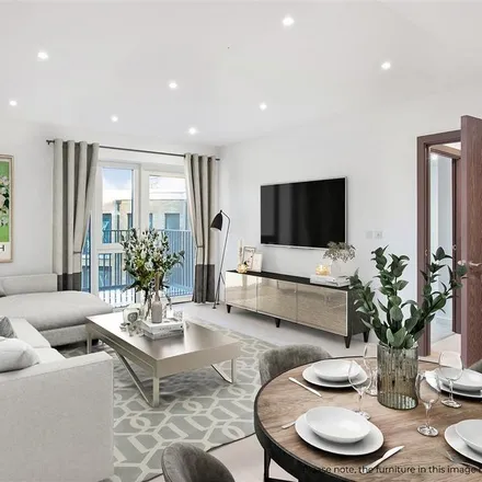 Rent this 1 bed apartment on Faulkner House in Regatta Lane, London